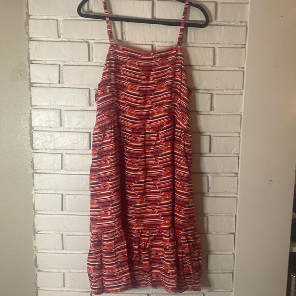 Loft  Ikat Smocked Back Dress - Picture 2 of 7